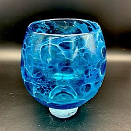 Marbled Bowl Blue