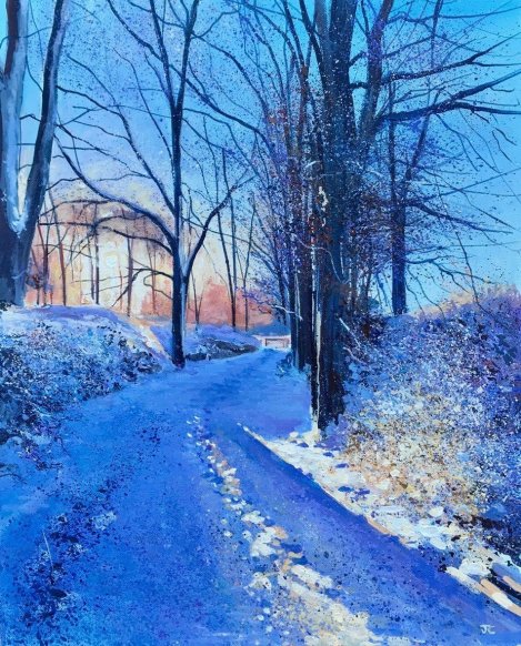 John Connolly Winter Sunset